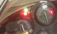 Ducati alternator / battery warning light
